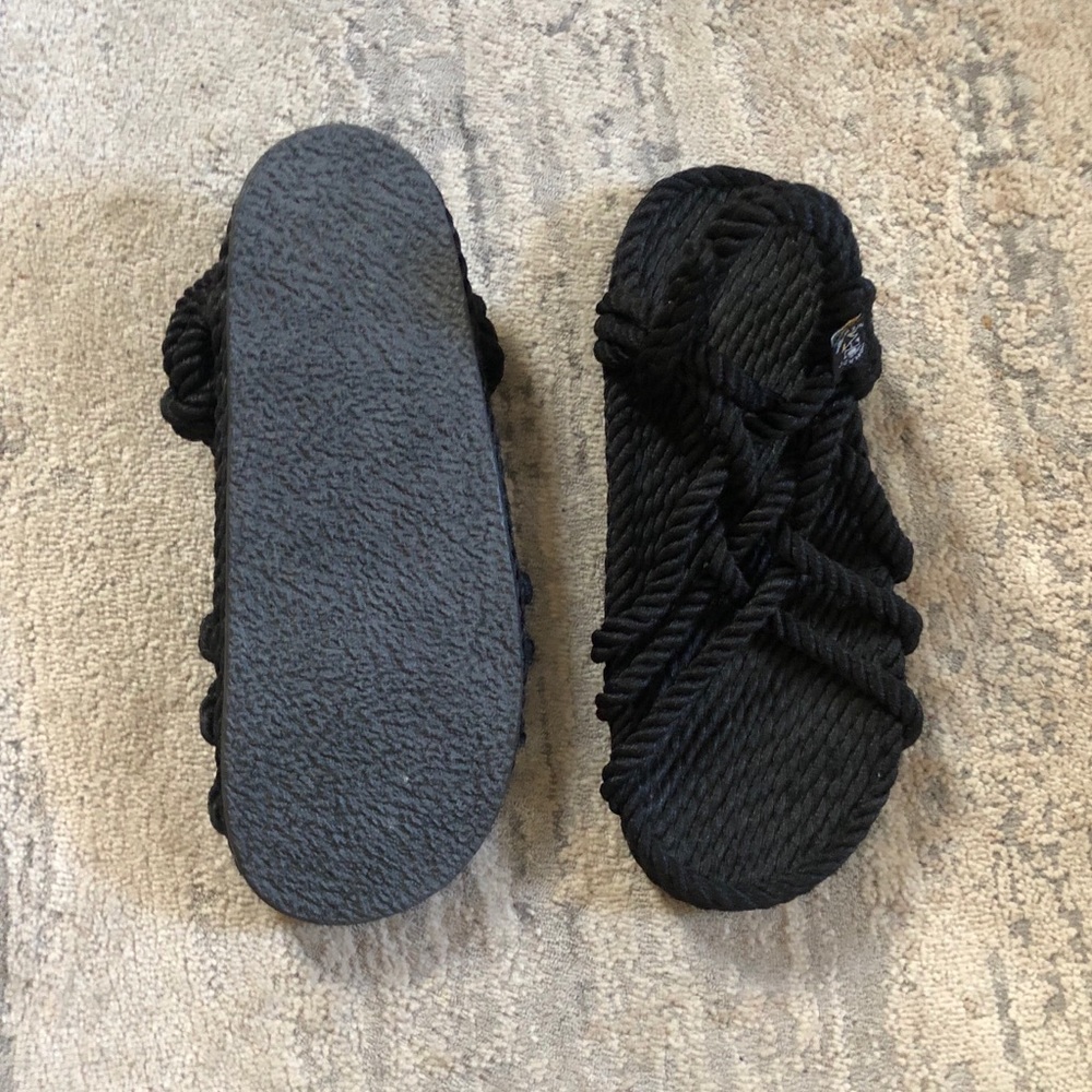 Nomadic State of Mind Black Rope Sandals